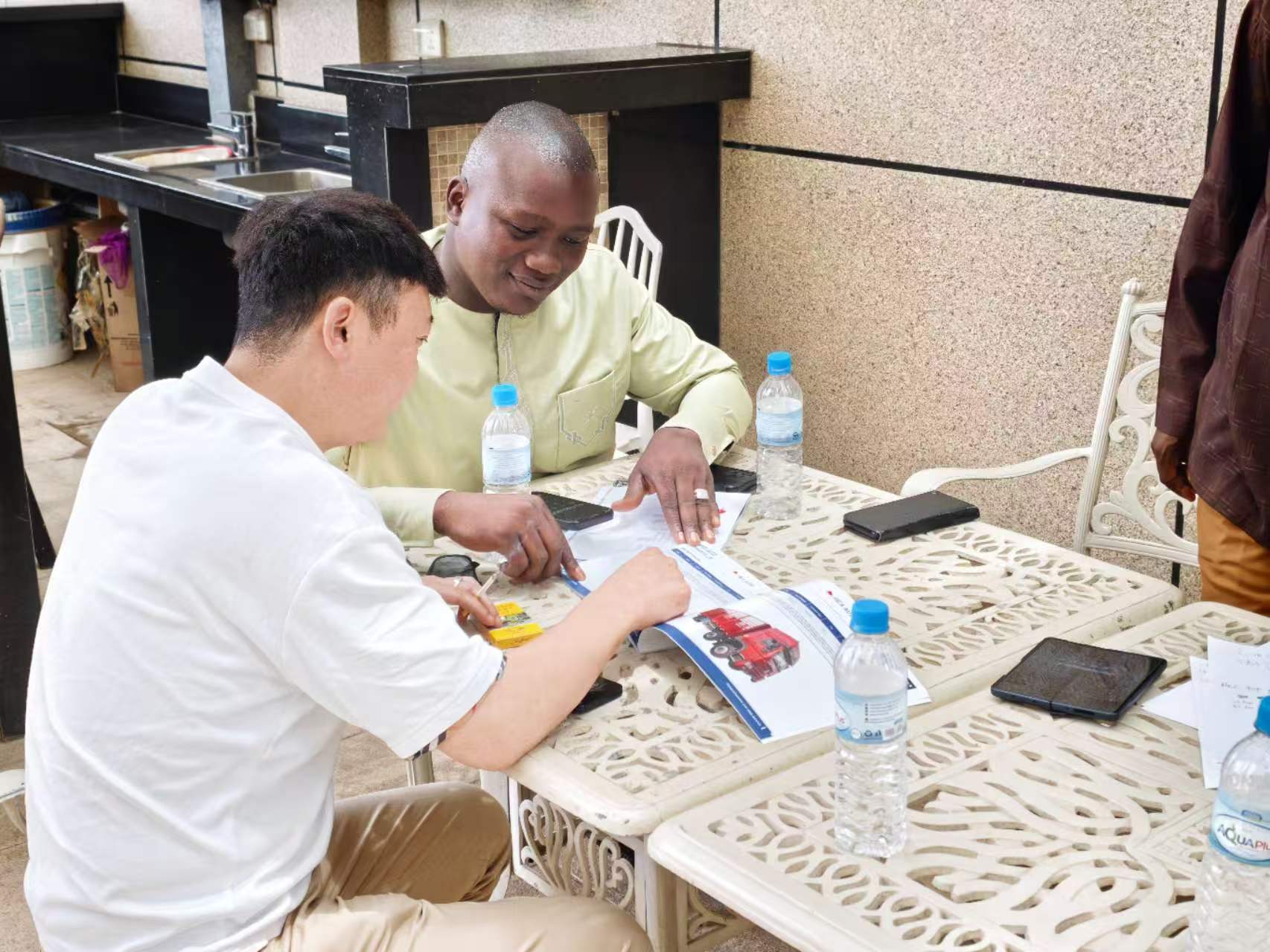 HOWO NX Dump Truck: Empowering Guinean Client with HICA Vehicle