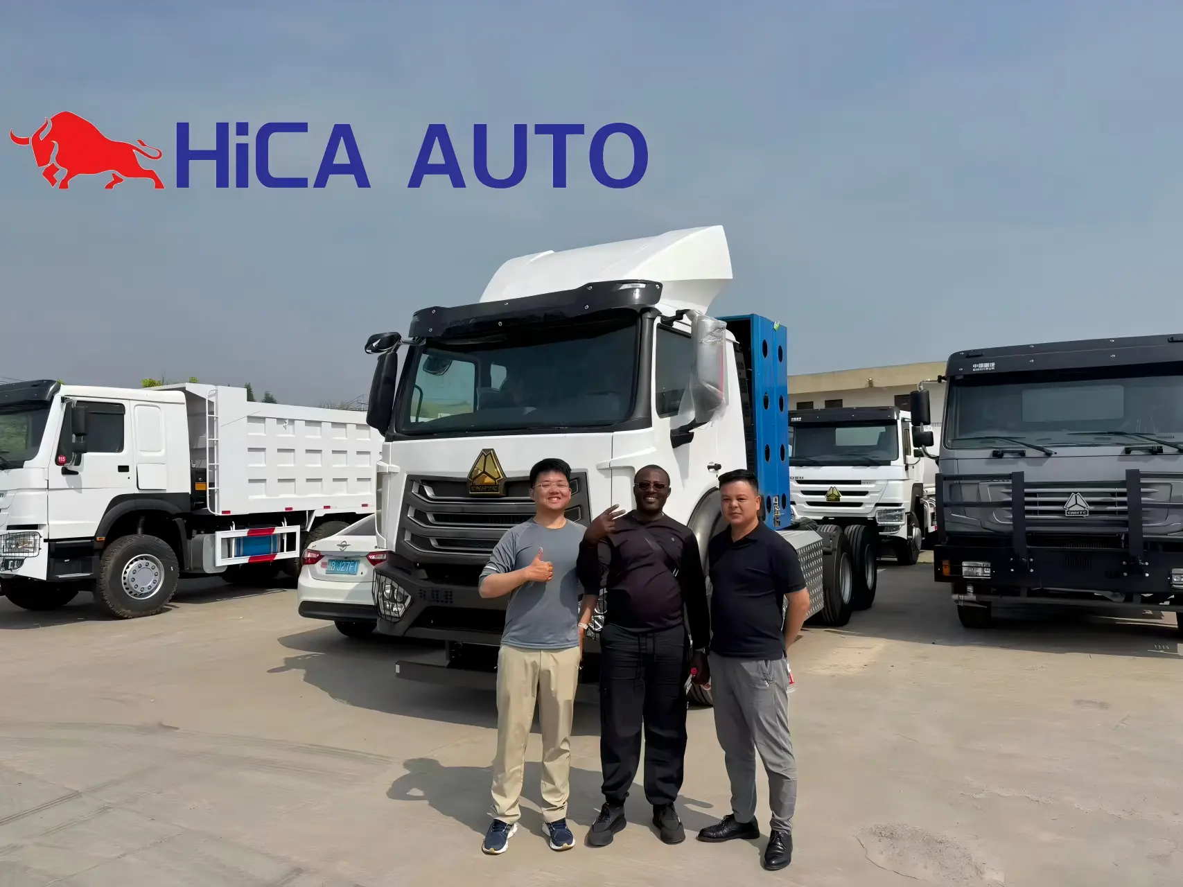 HOWO NX 6×4 Natural Gas (LNG/CNG) Tractor Truck Handover & Chassis Inspection for Nigerian Client