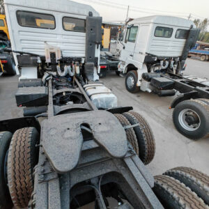 SHACMAN F3000 6x4 tractor truck rear view showing fifth wheel