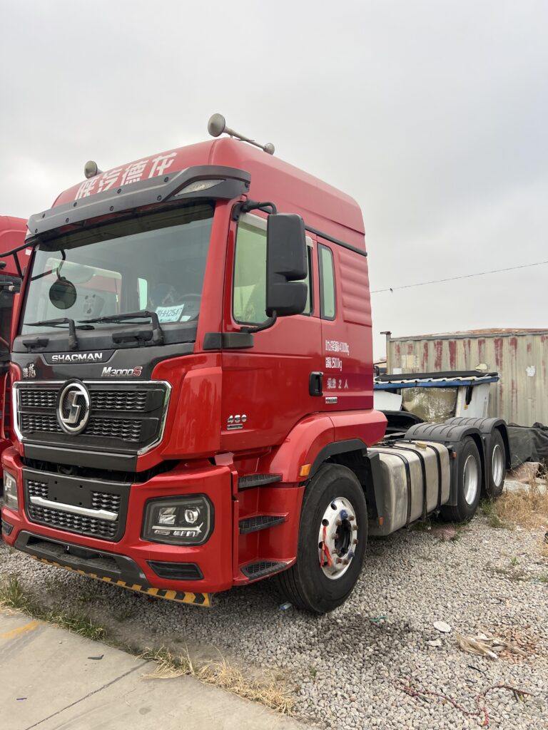 Used SHACMAN Delong M3000 S 6x4 460HP heavy duty tractor truck prime mover for container and freight transport