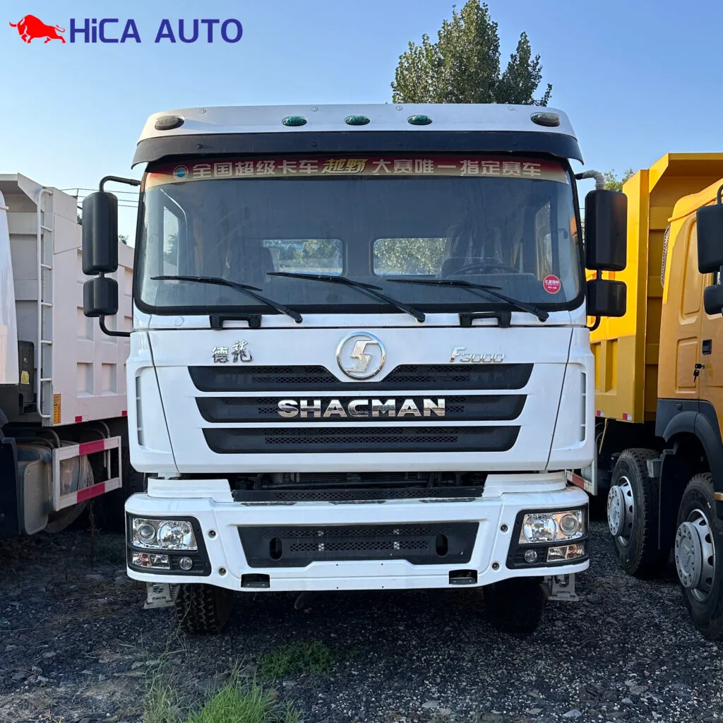 Front view of SHACMAN DeLong F3000 6x4 tractor truck cabin by HICA AUTO