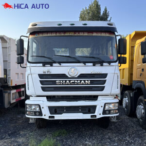 Front view of SHACMAN DeLong F3000 6x4 tractor truck cabin by HICA AUTO
