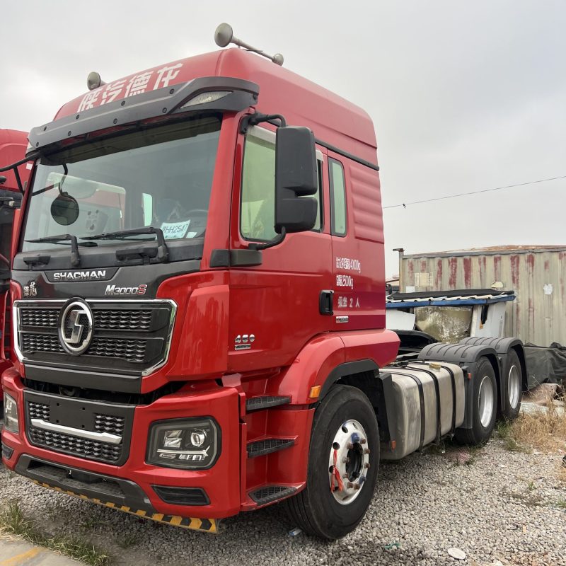 Used SHACMAN Delong M3000 S 6x4 460HP heavy duty tractor truck prime mover for container and freight transport